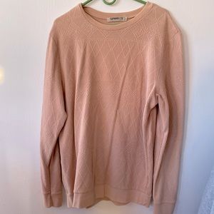 Salmon colored pullover